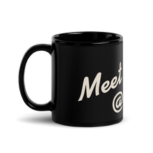 Load image into Gallery viewer, Meet Me @ Bobby’s Black Glossy Mug