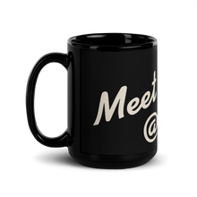 Load image into Gallery viewer, Meet Me @ Bobby’s Black Glossy Mug