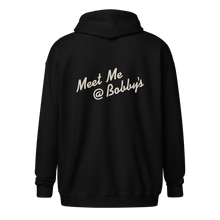 Load image into Gallery viewer, Meet Me At Bobby&#39;s Unisex Zip Up Hoodie
